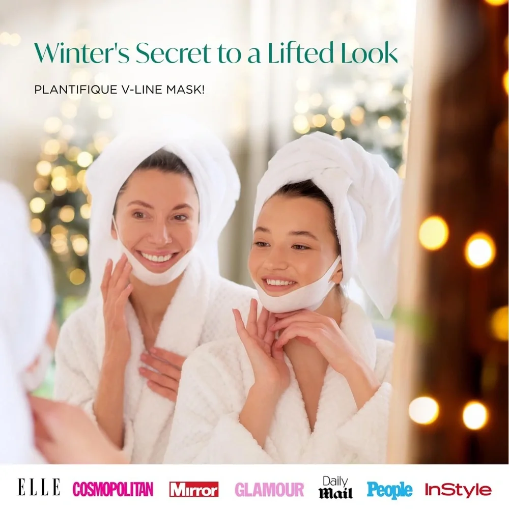 PLANTIFIQUE V-Line Collagen Mask for face 20 PCS